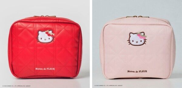 いちごがテーマのアイテム付き。「ハローキティ × Maison de FLEUR」初のブランドムックが登場！