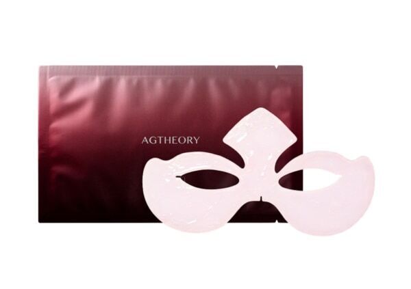 目もとから眉間までケアできる。エイジーセオリー、独自形状の「目もと用シートマスク」が登場