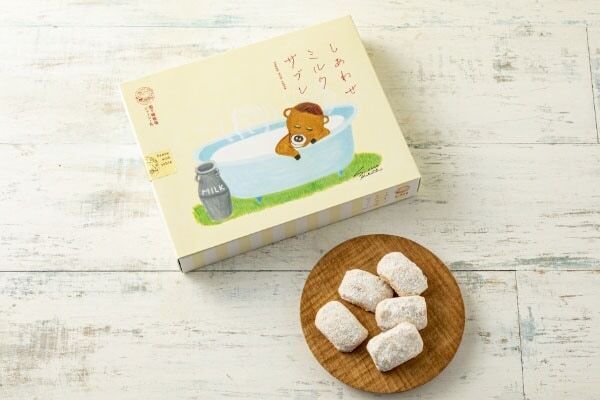 濃厚な味わい。高知の山地酪農によるジャージー乳を使った「しあわせミルクサブレ」を大丸梅田店で販売