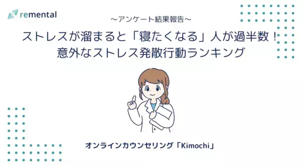 あなたはどれ？ ストレス発散行動ランキング。3位「買い物」、2位「一人になる」、1位は？