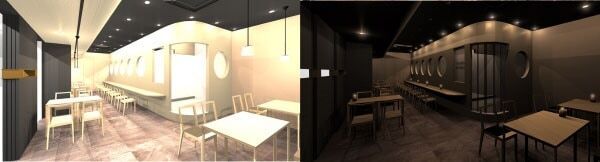 昼と夜で2つの顔。姫路駅前地下街に「喫茶ラヴリ／YORU NO MARUMASA」オープン