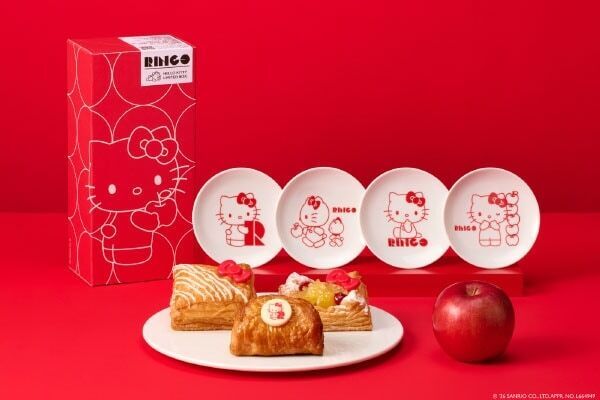 10周年記念。RINGO×ハローキティのコラボ第2弾にバッグやポーチの限定セットが登場