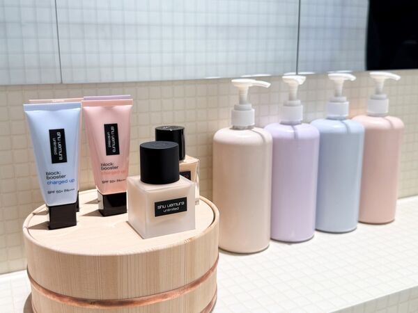 シュウ ウエムラ旗艦店で“整い体験”!?　銭湯を完全再現したポップアップイベントをレポート