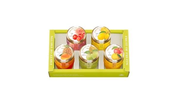 モロゾフの春夏限定商品がリニューアル。国産果実を閉じ込めたガラス瓶入り「フルーツ オブ フルーツ」