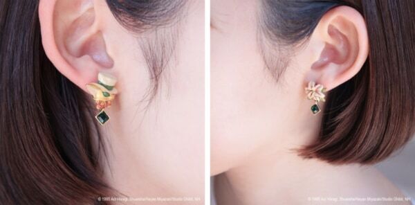 ジブリファン必見。『耳をすませば』の猫の人形「バロン」と「ルイーゼ」のピアスセットが登場！