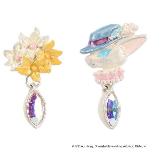 ジブリファン必見。『耳をすませば』の猫の人形「バロン」と「ルイーゼ」のピアスセットが登場！