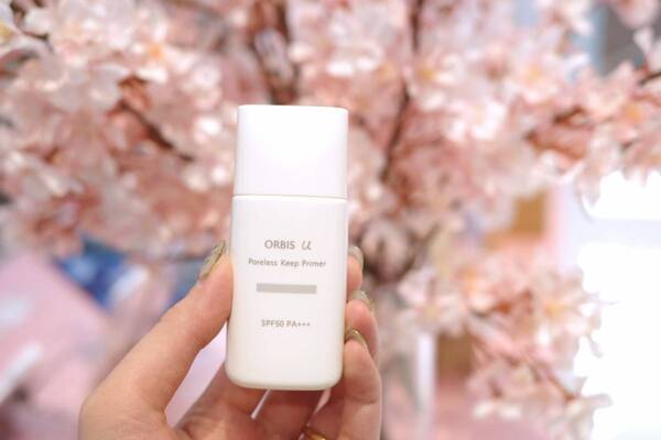 桜杏仁風味の限定ドリンクも！　オルビス表参道旗艦店で桜×アートイベント第二弾開催中