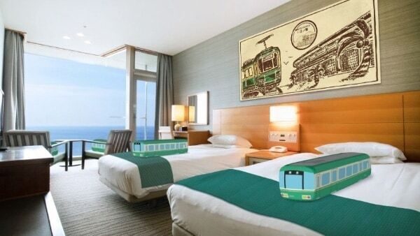 1日1組限定。鎌倉プリンスホテルに「江ノ電ルーム」宿泊プランが登場