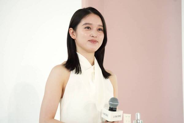 髙石あかり、モーニングルーティンは“酵素ドリンク”。ランコム ジャパン アンバサダーに就任！