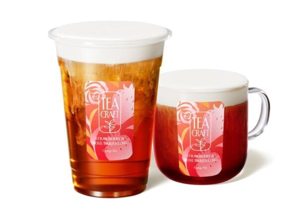 香り高いローズ＆ダージリンを”ミルフォティー”で楽しんで。お茶にこだわるゴンチャから新シリーズ「TEACRAFT」始動