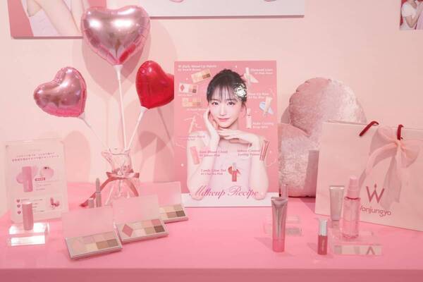 「＝LOVE」髙松瞳、野口衣織のメイクレシピを公開！　特別展「ウォンジョンヨ展」スタート