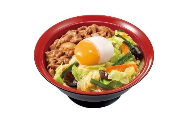 【すき家】罪悪感ナシで牛丼が食べられる!!　シャキシャキ×うま塩ダレの「シャキうま塩野菜牛丼」新発売