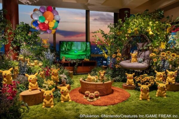 ポケモン誕生30周年。この夏はポケモンたちが集まった緑豊かな客室で過ごそう！
