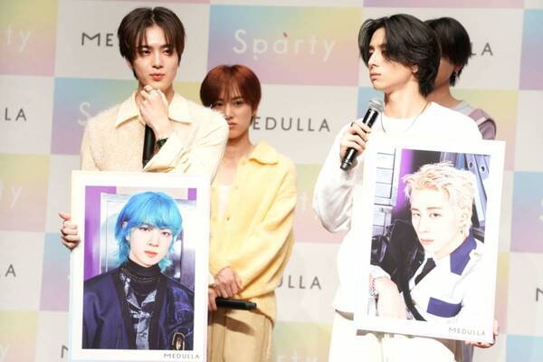 INIがMEDULLAの新ブランドキャラクターに！　高塚大夢のサプライズバースデーも実施