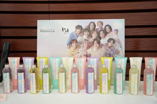 INIがMEDULLAの新ブランドキャラクターに！　高塚大夢のサプライズバースデーも実施