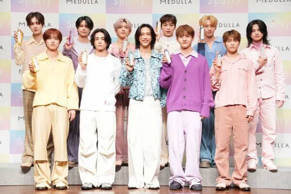 INIがMEDULLAの新ブランドキャラクターに！　高塚大夢のサプライズバースデーも実施