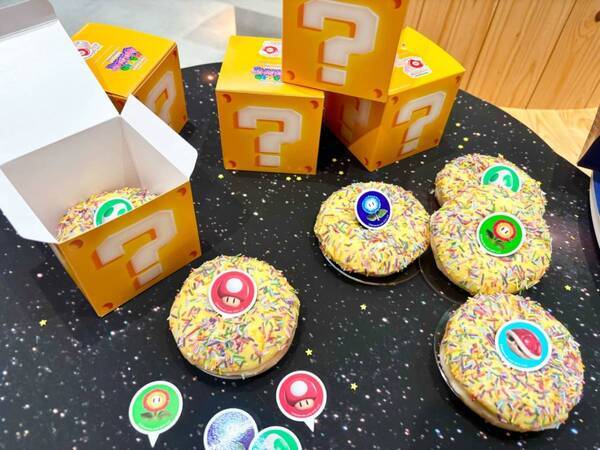 マリオの世界がドーナツに!?　クリスピー・クリーム・ドーナツの限定コラボがかわいすぎる
