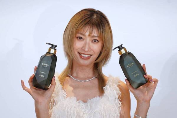 山田優、愛用の“宝石シャンプー”クレオズボーテがリニューアル！　多忙な中での美容習慣を明かす