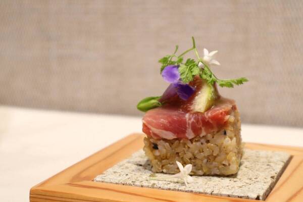 いちじく×ライラックカラーが上品。ファンケル銀座で味わう、おいしさとヘルシーをかなえるアフタヌーンティー