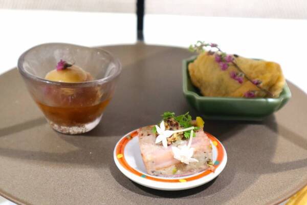 いちじく×ライラックカラーが上品。ファンケル銀座で味わう、おいしさとヘルシーをかなえるアフタヌーンティー