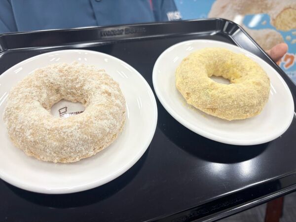 ミスタードーナツ新作は“食感革命”!?　「サクぽふん」と「シャリもぐ」を実食してみた