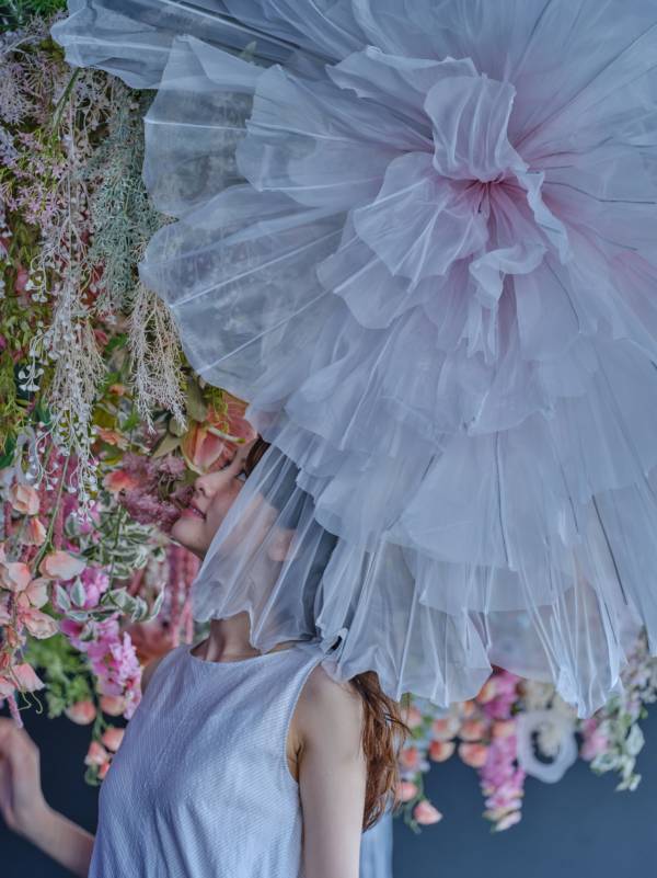 SHIBUYA SKYで天空の花畑をお散歩！　アートフラワーと空が溶け合う没入イベント開催中