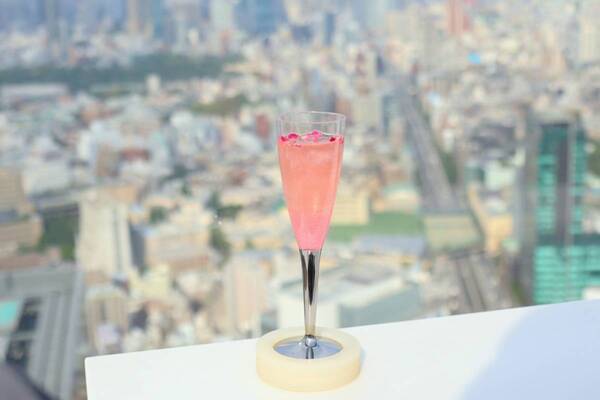 SHIBUYA SKYで天空の花畑をお散歩！　アートフラワーと空が溶け合う没入イベント開催中