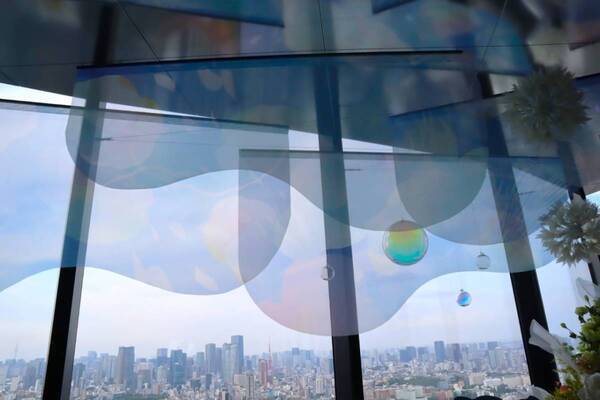 SHIBUYA SKYで天空の花畑をお散歩！　アートフラワーと空が溶け合う没入イベント開催中