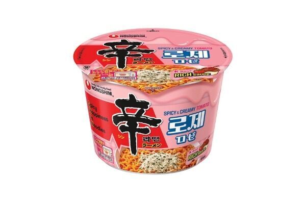 辛ラーメンの人気No.1レシピ「辛ラーメン ロゼ カップ」がセブン-イレブンで先行発売！