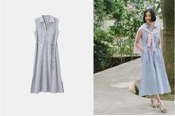 一枚で着映えと体型カバーをかなえる。PLSTからワンピースコレクション「Everyday Dress」が登場