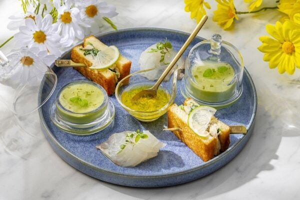 SABONの”食べられるボディスクラブ”がセイボリーに!?　キンプトン新宿東京でコラボアフタヌーンティー開催