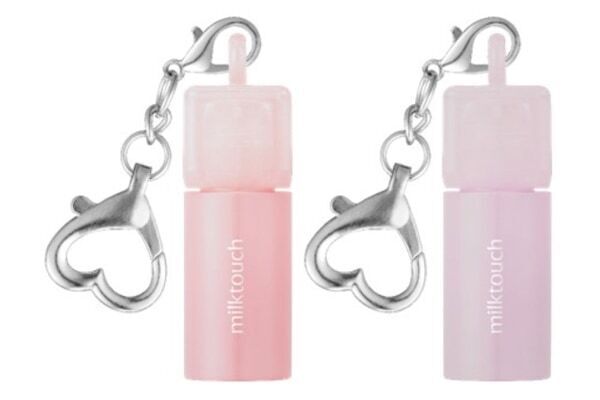 【ファミマ】ハートチャームつき♡　韓国コスメ「milktouch」のミニサイズコスメが登場