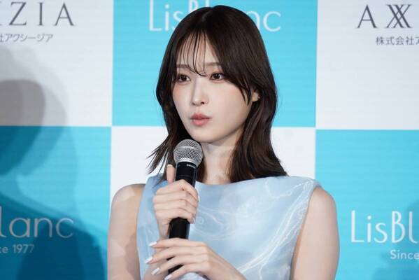 髙橋ひかるが“とろみクレンジング”に感動。「リスブラン」アンバサダー就任イベントでEXITと美容トーク