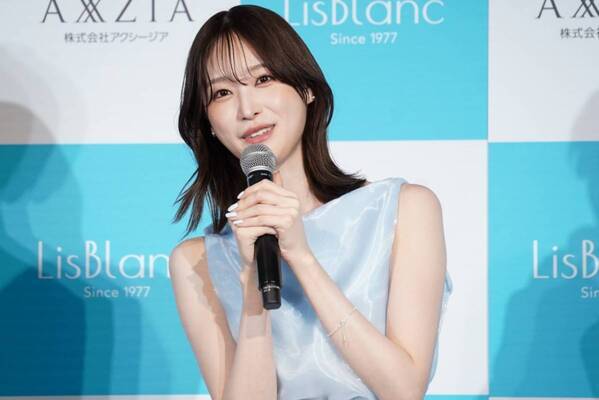 髙橋ひかるが“とろみクレンジング”に感動。「リスブラン」アンバサダー就任イベントでEXITと美容トーク