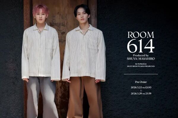 超特急シューヤ＆マサヒロのこだわり満載。新ブランド「ROOM614」1ST COLLECTIONが発売