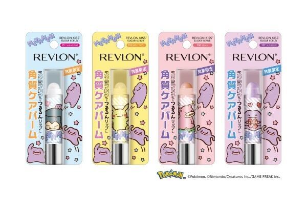 くちびるがつるりん♪ レブロンの人気リップケアシリーズに「へんしんが苦手なメタモン！」デザインの限定パッケージ