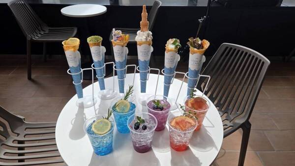 ついに開放！　スカイツリーを真下から見る芝生空間『LOOK UP CAFE TOKYO SKYTREE』