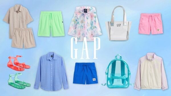 Gapから梅雨シーズンを彩るサマーアイテム「Summer 2026コレクション」発売中
