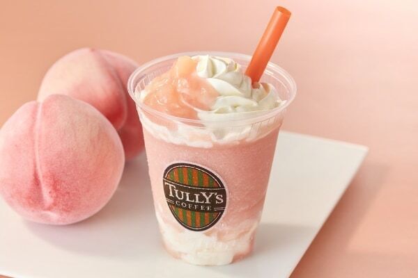 タリーズから白桃とメロンのご褒美フローズンドリンクが登場！　16時以降はホイップが無料で2倍に