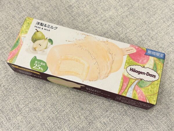 初夏だけの限定フレーバー。ハーゲンダッツ バー『洋梨＆ミルク』が頑張った日の夜のひと時にぴったりだった