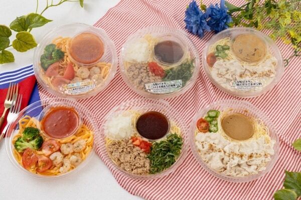 夏のオフィスランチにぴったり！　セブン‐イレブン、「冷製パスタシリーズ」3種をリニューアル発売
