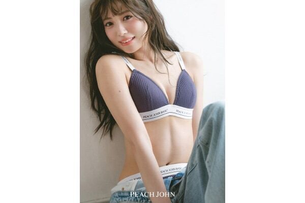 PEACH JOHN、浅原凜さんによる新作ランジェリーのビジュアル「LOVE IDOLS」を公開