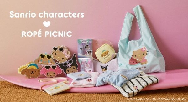 ROPE’ PICNICのサマコレ。サンリオキャラクターズとのコラボアイテムが登場