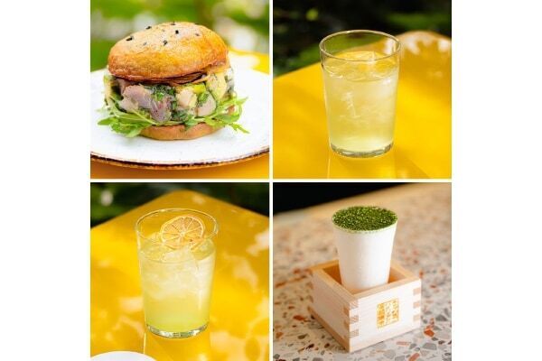 玉露の味わいがバーガーに！　山本山×キャプション by Hyatt 兜町 東京でコラボメニュー提供中
