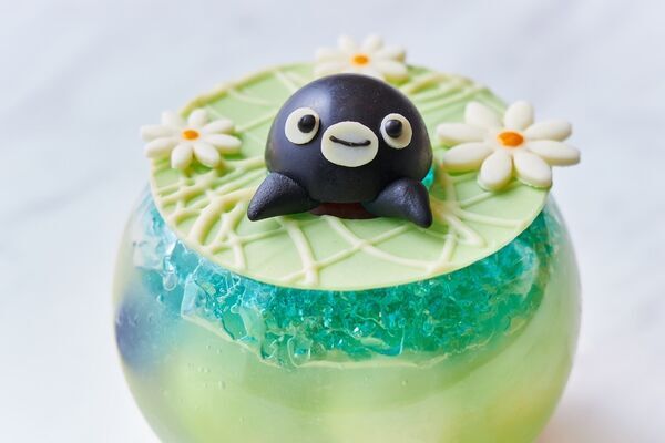 食べるのがもったいないかわいさ！　Suicaのペンギンが顔を出す「メロンゼリー」が今年も登場