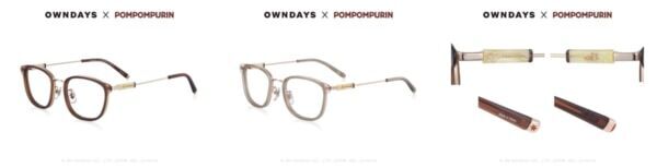 【OWNDAYS】ポムっとやさしいひとときを過ごす、コラボアイウェア第2弾！