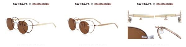 【OWNDAYS】ポムっとやさしいひとときを過ごす、コラボアイウェア第2弾！