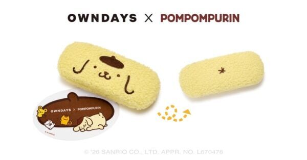 【OWNDAYS】ポムっとやさしいひとときを過ごす、コラボアイウェア第2弾！