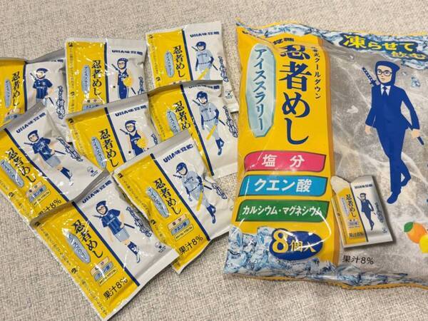 働く女子の夏のピンチを救う。『忍者めし』のアイススラリーが仕事中のクールダウンにおすすめ