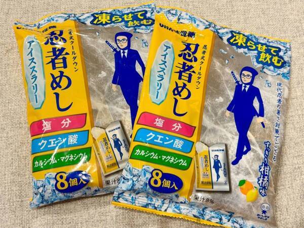 働く女子の夏のピンチを救う。『忍者めし』のアイススラリーが仕事中のクールダウンにおすすめ